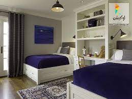 احدث غرف اطفال بسريرين منفصلين مودرن لوكشين ديزين نت bedroom layouts boy bedroom design bedroom design