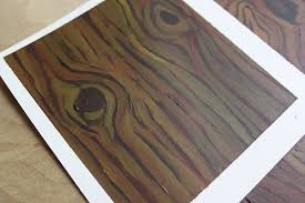 Learn How To Paint Wood Grain In Just 3 Steps Painted Wood Texture Watercolor On Wood Painting On Wood