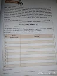 Maybe you would like to learn more about one of these? Tolong Jawab Laporan Hasil Wawancara Berikut Beserta Kesimpulannya Minimal Jawaban 8 Jawaban Dan Brainly Co Id