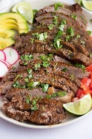 Close and seal the lid of the instant pot and press the meat button. Instant Pot Carne Asada Easy Healthy Recipes