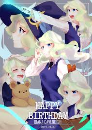Woah i didn't know i shared a birthday with diana! Happy Birthday Diana How Many Can You Spot Littlewitchacademia