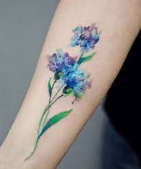 Fabulous Watercolor Flower Tattoo Design Love Life Fun Pretty Flower Tattoos Flower Tattoo Designs Tattoos
