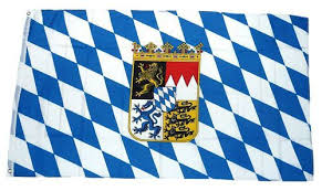 Das wappen des freistaats bayern zeigt zwei goldene löwen, die seit dem 14. Fahne Flagge Freistaat Bayern Wappen Bundeslander Deutschland Fahnenwelt