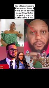 You left your husband because of Pastor Chris. Doris. so don't cry anything  that is happening to you is karma.karma is real. 😭😭👏