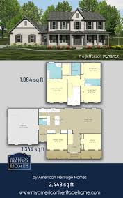 The Jefferson Designer House Plans American Heritage Design