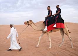 Camel riding in dubai has always been attraction for people visiting this international tourist destination. Arsenal In Dubai Gunners Stars Enjoy The Camel Ride In Pictures The National
