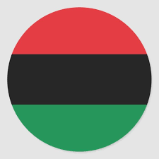 Red Black And Green Pan African Unia Flag Classic Round Sticker Zazzle Com Black And Red African American Flag American Flag Art