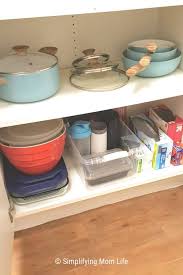 Today i'm sharing eight kitchen organization ideas that all take less than 20 minutes and $20 to do. Organize A Small Kitchen On A Budget Simplifying Mom Life