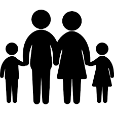 Family Silhouette Free Vector Icons Designed By Freepik Silhouette Silhouette Art Silhouette Vector