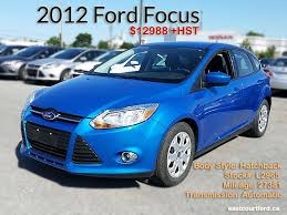 Get Used 2012 Ford Focus With Blue Exterior Black Interior Color Ford Focus 2012 Ford Focus Ford