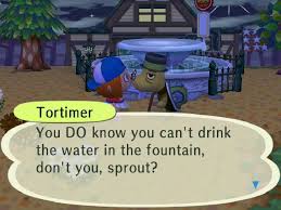 In new horizons, tom nook seemingly owns the island the. Animal Crossing City Folk Tortimer And The Fountain Animal Crossing Animal Crossing Wii Animal Crossing Wiki
