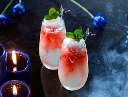 Halloween Cocktails From Grey Goose Vodka Halloween Cocktails Boozy Cocktail Halloween Cocktail Recipes