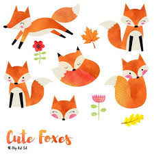 Baby Fox Clipart Black And White Acuarela Fox Clipart Lindo Foxes Clipart Acuarela Bosque Etsy Watercolor Fox Fox Illustration Baby Clip Art