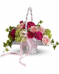 Floral village is a neighborhood in st. Flower Girl S Dream Basket In St Petersburg Fl Andrew S On 4th Street Inc