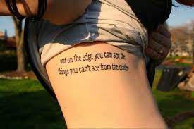 The edge tattoo is a new shop just opened up on the 1st of february owned and operated by henry hori. Live On The Edge Tattoo Quotes Literary Tattoos Hot Quote