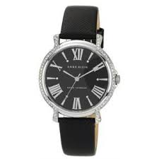 Anne Klein Ak1155bkbk Bayan Kol Saati Anne Klein Deri Saatler