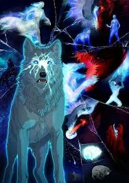 Lucy Is A White Wolf With Black Markings And Purple Eyes Description From Warriorcatsrpg Com I Searched For This On Bing Off White Comic Anime Wolf Wolf Art