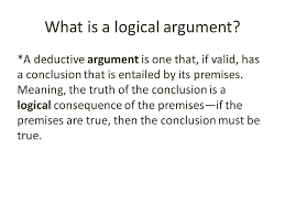 Symbolic Logic V What Is A Logical Argument Logic Is The Science Of Reasoning Proof Thinking Or Inference Logic Allows Us To Analyze A Ppt Download
