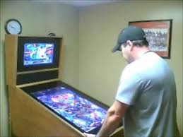 Byron Wheeler S Homemade Virtual Pinball Cabinet Running Visual Pinball Future Pinball Emulator Pinball Pinball Diy Diy Arcade Cabinet
