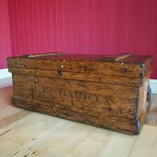 Storage Chest Coffee Table Uk Collection Vintage Industrial Chest Coffee Table Victorian Wood Di 2020