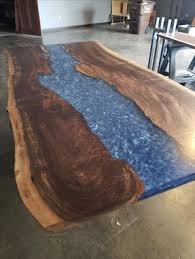 My name is william and i have been an entrepreneur for 20+ years. Live Edge River Table Epoxy Resin Dining Table Woodify Canada