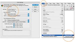The color palette should pop up. 2 Get The Correct Color Settings Indesign For Photographers Peachpit