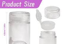 Amazon.com: 12 Pack Mini Loose Powder Jars with Sifters and ...