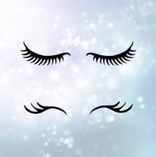 Unicorn svg face 6 pack! Eye Lashes Svg Download Unicorn Eyelashes Clipart Cut With Etsy