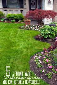 Increase Your Curb Appeal With These Landscaping Diy Projects These 5 Front Yard Landscaping Idea Easy Landscaping Front Yard Landscaping Backyard Landscaping