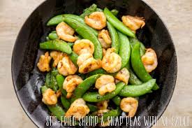 Stir Fried Shrimp Snap Peas With Xo Sauce Snap Peas Quick Dinner Sauce Recipes