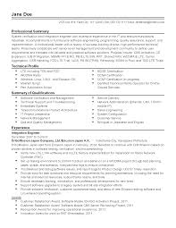 Software engineer resume helps the candidates to create killer resumes by providing samples, templates, and ideas. Telecommunications Software Engineer Templates Mpr