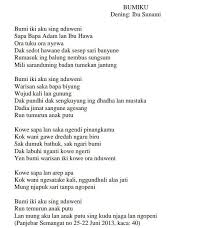 1 Apa Irah Irahane Geguritan Kasebut 2 Sapa Sing Nganggit Geguritan Ing Ndhuwur 3 Bumi Iki Duweke Brainly Co Id