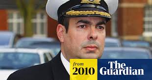 Commander of submarine in crash misread chart, court martial told