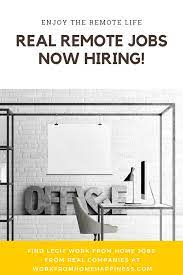 10 Remote Jobs Now Hiring Remote Jobs Work From Home Jobs Data Entry Jobs