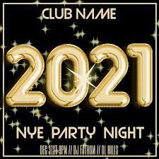 2021 New Years Eve Party Video Template Social Media Template Social Media Flyer