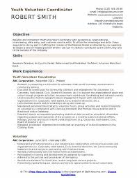 Volunteer Resume Samples Qwikresume