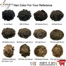 details about full french lace men toupee breathable wig hairpiece remy human hair system