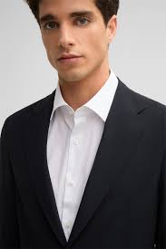 Veste de costume modulaire Flex Cross Adwyn, navy structuré