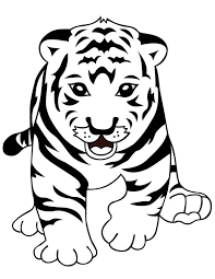 Here is a beautiful collection of tiger coloring sheets in these cute tiger coloring pages for preschoolers will allow them to experiment with various shades of brown and yellow while learning about different. Pin On Tigger