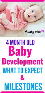 4 Month Old Baby Development In 2020 4 Month Old Baby Baby Development Baby Development Milestones
