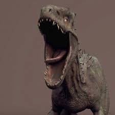 Dinosaur 3d Model Animation Free Rig To Download 3dart In 2020 Animation Jurassic Park World 3d Model