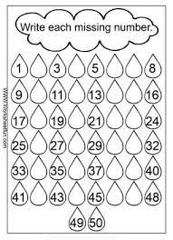 Missing Numbers By Sharon Smalley Number Worksheets Kindergarten Kindergarten Math Worksheets Kindergarten Math