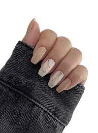 Mocha Swirl In 2021 Brown Acrylic Nails Brown Nails Design Acrylic Nails Coffin Short