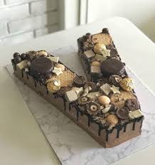 Letter Chocolate Cake Kue