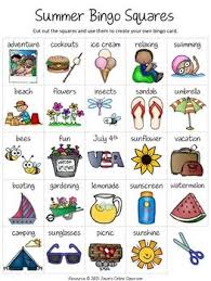 Summer Free Printable Bingo Cards For Kids Summer Free Create Your Own Luck Bingo Summer Bingo Summer Bingo Cards Bingo