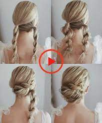 Tutoriel De Coiffures De Retour Belles Et Simples Cheveux Longs Diyhairstyleslong Easy Tutoriel De Coiffure Beaux Cheveux Longs Coiffure