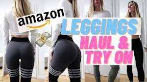 Günstige Fitness Leggings HAUL & TRY ON I Amazon I Unter 25€ I FAIL ?! -  YouTube