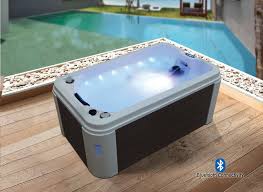 This jet spa runs quietly and the little hum it does have is soothing to me. Portable Hot Tub System Rotating Massage Jets Spa System