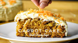 Gaul adunan dengan menggunakan whisk atau senduk sudah mencukupi. Carrot Cake Kek Lobak Merah