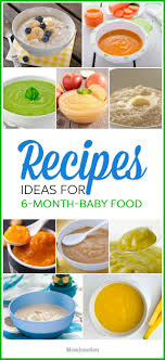 6 months baby food chart and recipes baby time 6 month